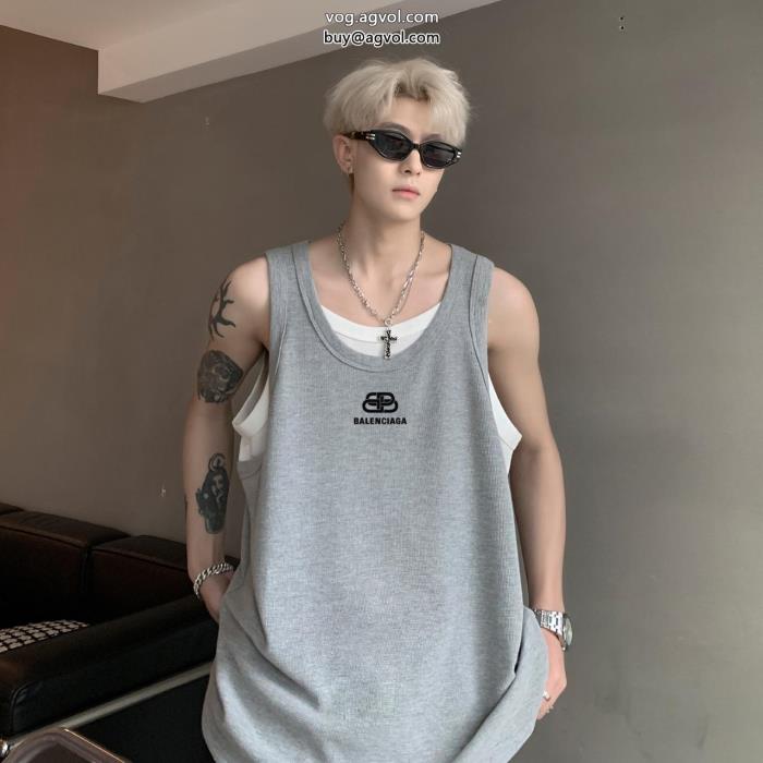 コピー 品 販売balenciaga半袖Tシャツシンプルなデザイン大人感漂う2024新作_0_0