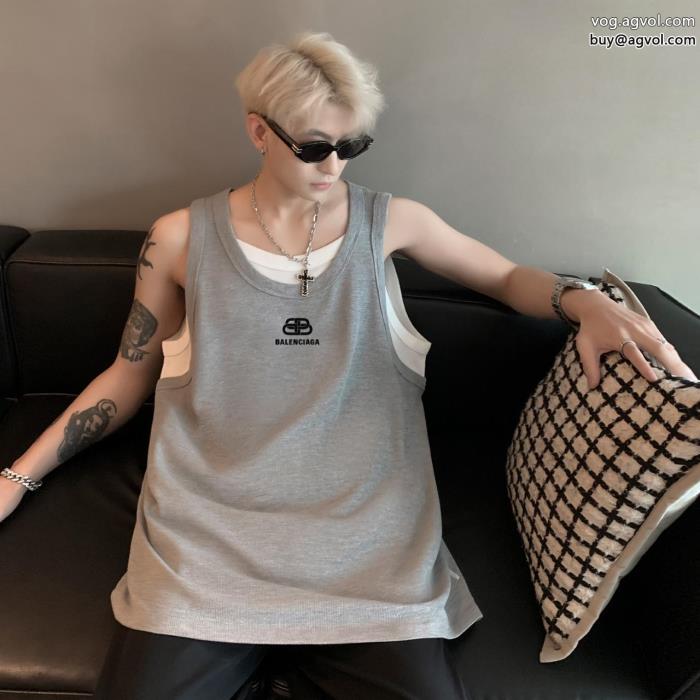 コピー 品 販売balenciaga半袖Tシャツシンプルなデザイン大人感漂う2024新作_0_3
