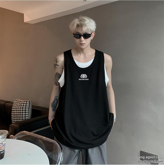 コピー 品 販売balenciaga半袖Tシャツシンプルなデザイン大人感漂う2024新作_0_4