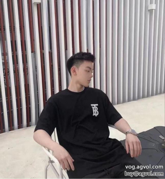 半袖Tシャツコピー 品 ブランドお洒落スタイル個性派さんBURBERRY_0_2