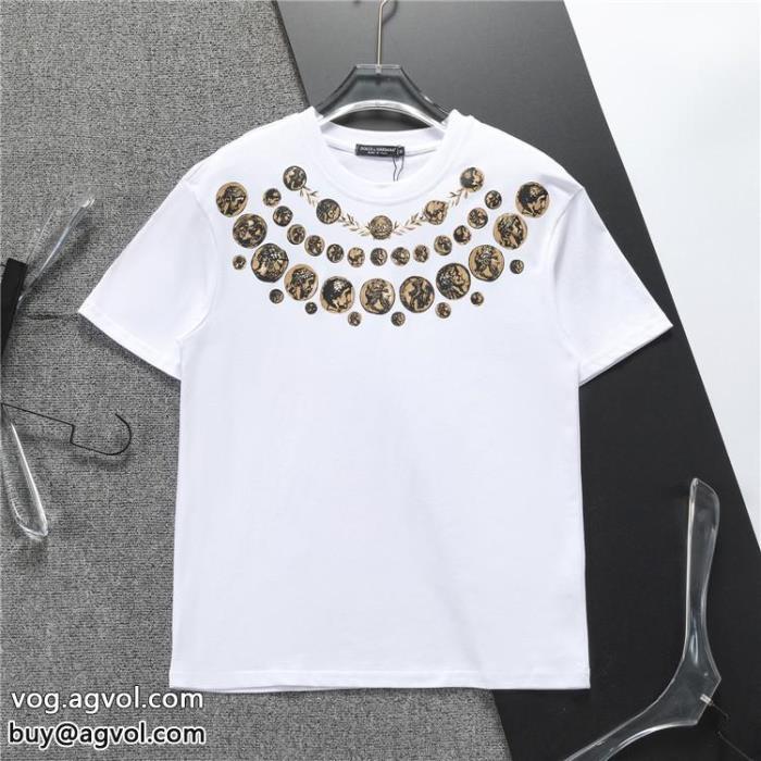 ハイセンス安定感があり半袖Tシャツコピー 商品 通販Dolce&Gabbana_0_0