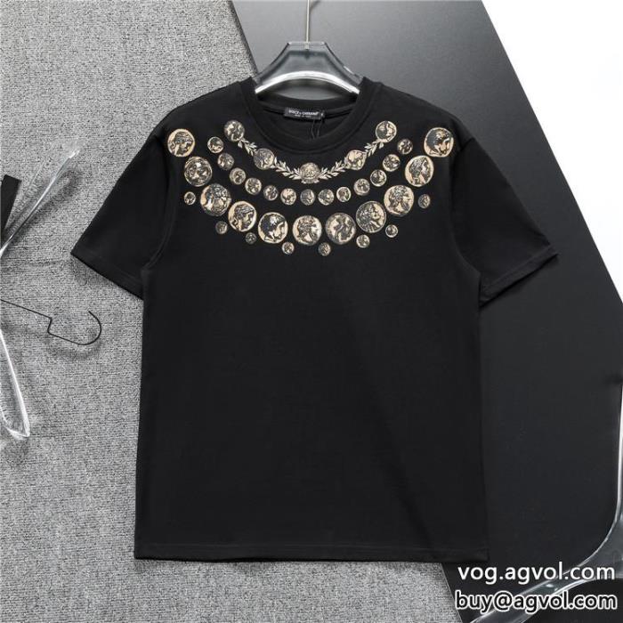 ハイセンス安定感があり半袖Tシャツコピー 商品 通販Dolce&Gabbana_0_1