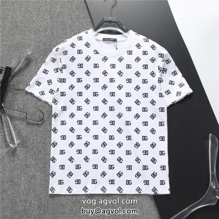 発表の新作モデル完売必須ブランド 品 激安 通販半袖Tシャツドルチェ＆ガッバーナ_0_3