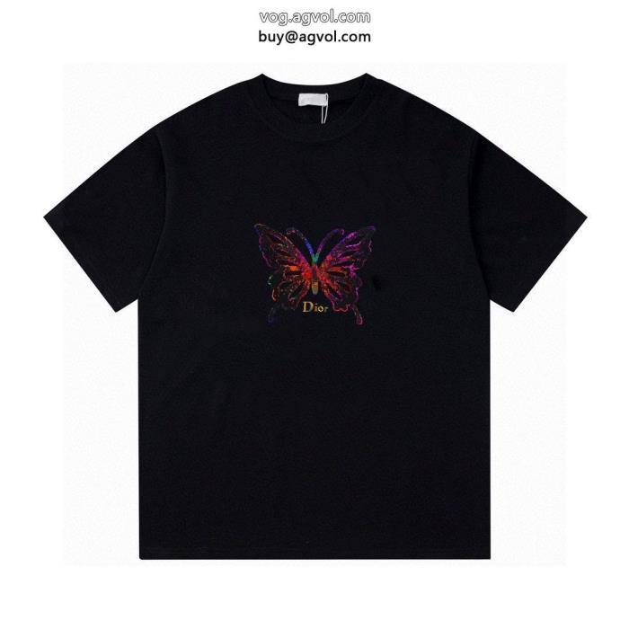 抜け感を出す今季大人気のデザインDIORブランド 偽物 通販半袖Tシャツ_0_0