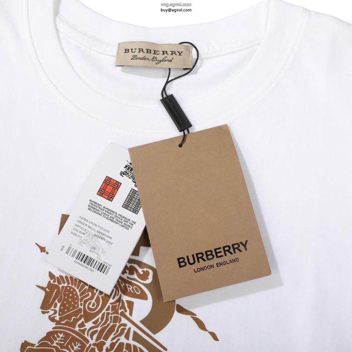 BURBERRYブランド 激安る2024おすすめの人気商品23SS 異素材半袖Tシャツ_0_2