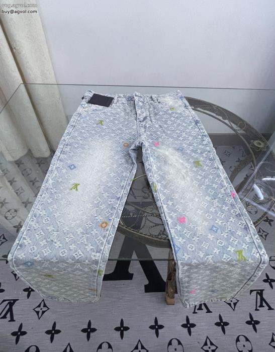 LOUIS VUITTONブランド 激安新作限定華やかキュート高品質素材ジーンズ_0_0