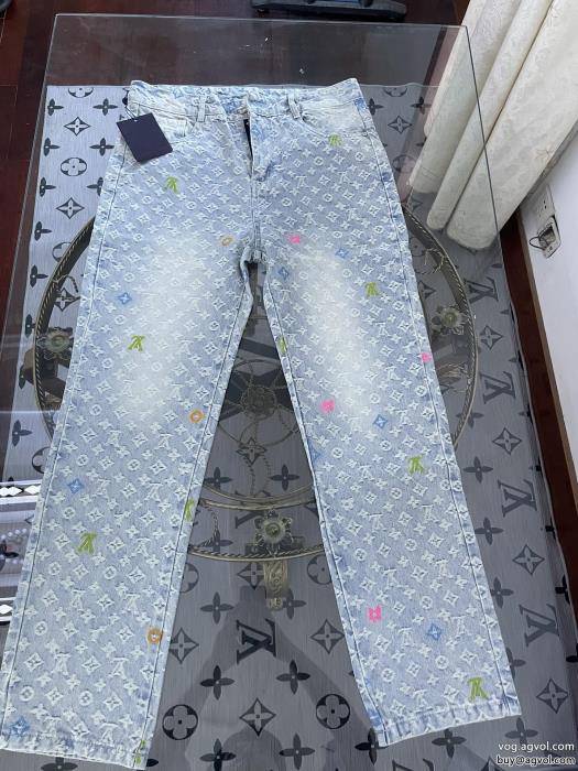 LOUIS VUITTONブランド 激安新作限定華やかキュート高品質素材ジーンズ_0_2
