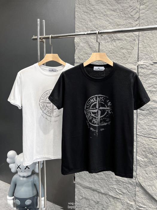 最新商品即完売必至清潔感で洗練されStone Island半袖Tシャツ激安 ブランド_0_2