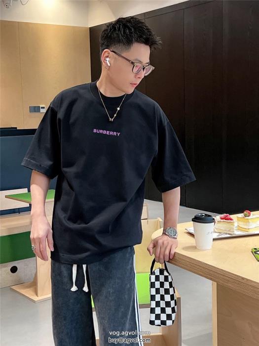 BURBERRY半袖Tシャツブランド コピー 激安季節を問わず活躍し今季話題の一級品_0_4