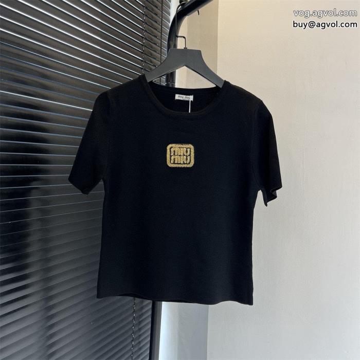MIUMIUオススメのお品セレブ愛用ブランド 通販 激安半袖Tシャツ_0_0
