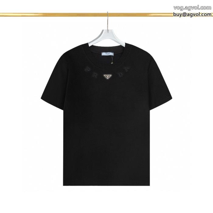 PRADA半袖Tシャツスーパー コピー 安心お早めに先取り2024限定新作_0_2