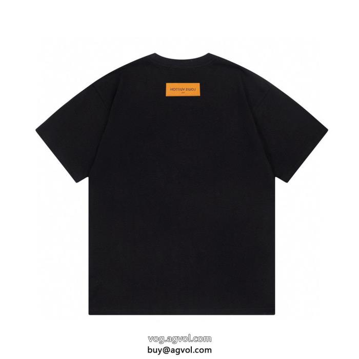 半袖TシャツLOUIS VUITTONコピー 商品 販売クール印象夏の大人カジュアル_0_2