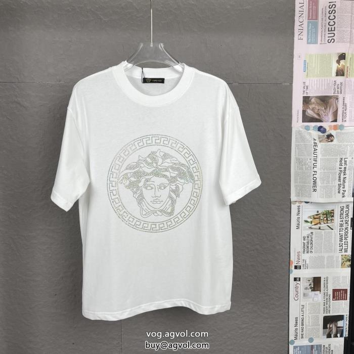 VERSACE22/23AW新作 大注目日本未入荷偽物 通販 半袖Tシャツ_0_0