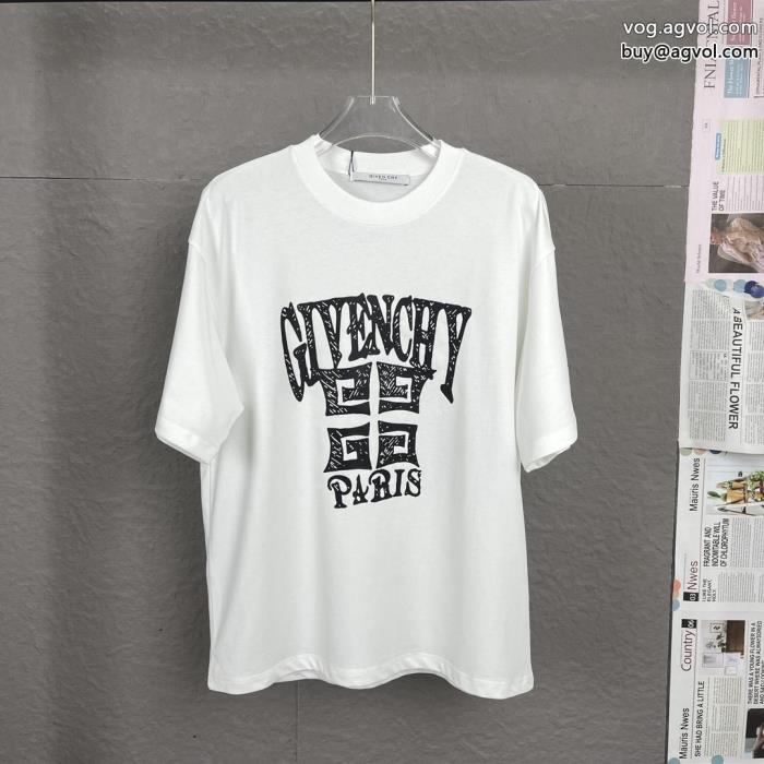 2024限定色や海外限定SS23極上発売ジバンシーブランド 偽物半袖Tシャツ_0_0