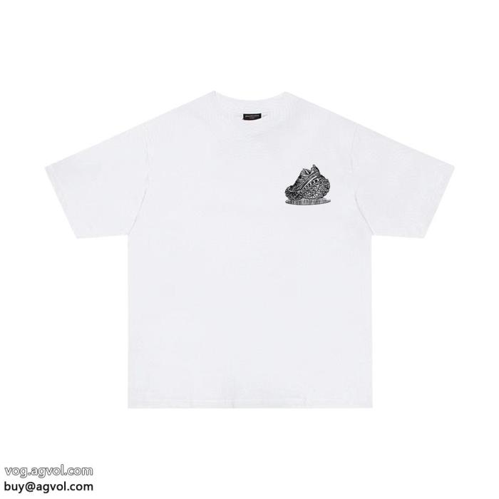 ブランド 激安半袖TシャツbalenciagaSS23完売必至元気な印象に_0_4