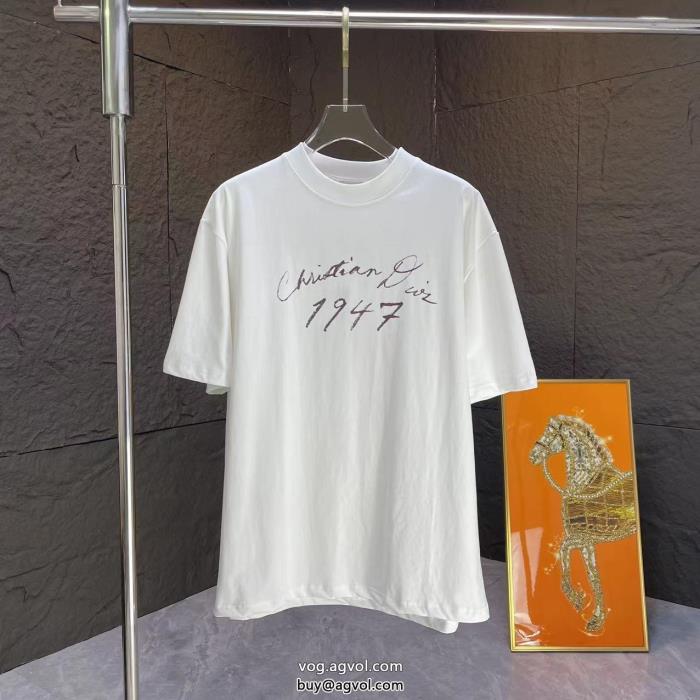 在庫セール23SS海外直営半袖Tシャツディオールブランド スーパー コピー 舗_0_2