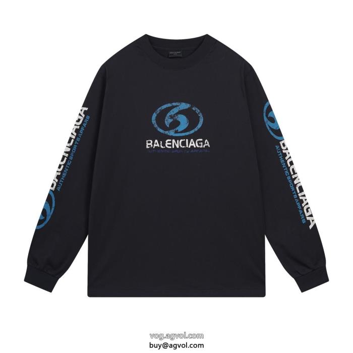 ブランド 偽物 激安 通販長袖Tシャツbalenciaga最新話題沸騰中清潔感のある肌見せ_0_4