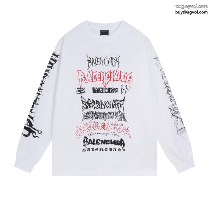 balenciaga完売前に愛用者が続出中ブランド 品 スーパー コピー長袖Tシャツ_0_0