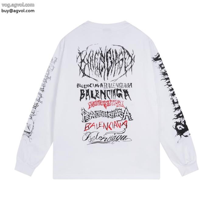 balenciaga完売前に愛用者が続出中ブランド 品 スーパー コピー長袖Tシャツ_0_1