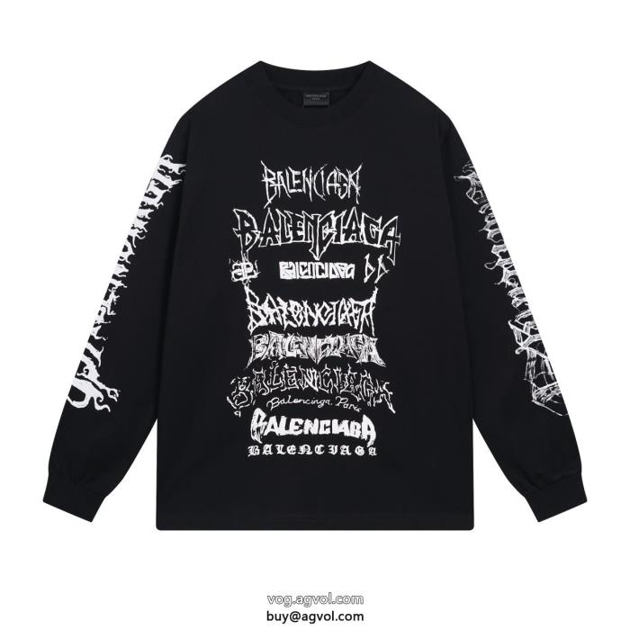 balenciaga完売前に愛用者が続出中ブランド 品 スーパー コピー長袖Tシャツ_0_3