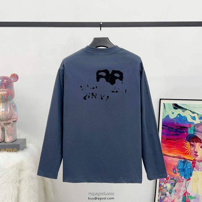 balenciagaスーパー コピー 品長袖Tシャツ高品質存在感大_0_3