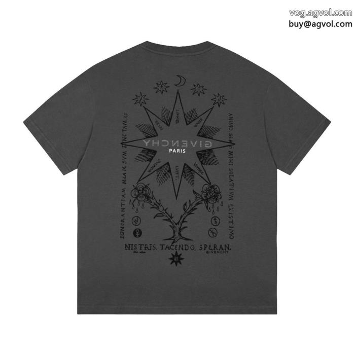 半袖Tシャツ偽 ブランド ロゴが素敵通勤の定番ジバンシー_0_2