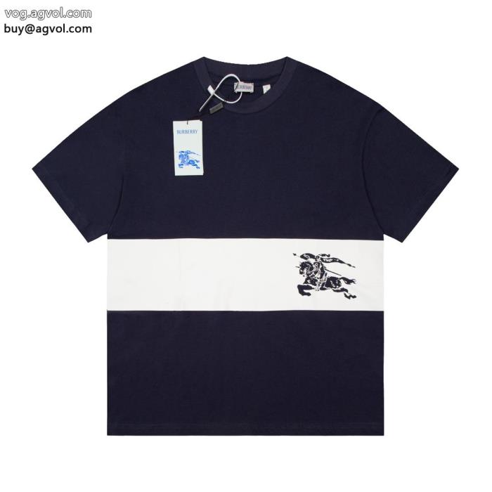 格安SALEカワイイ雰囲気ブランド コピー 販売バーバリー半袖Tシャツ_0_0