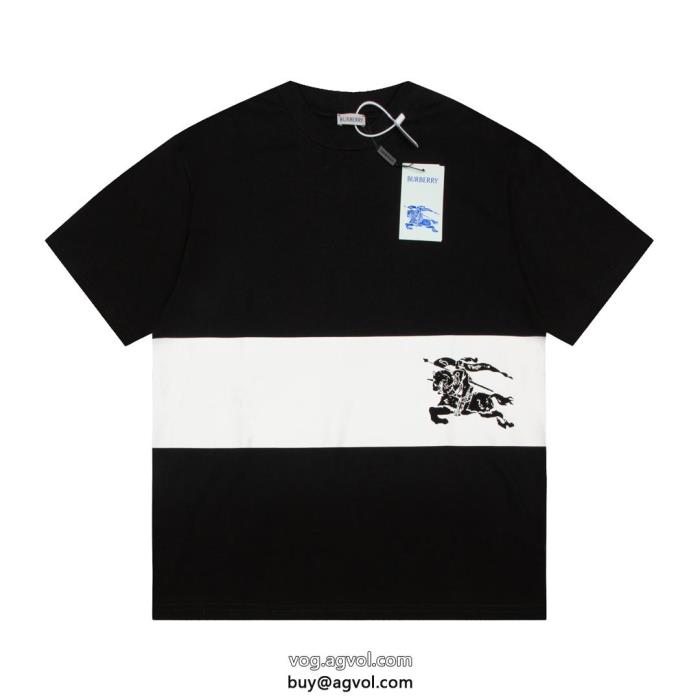 格安SALEカワイイ雰囲気ブランド コピー 販売バーバリー半袖Tシャツ_0_2