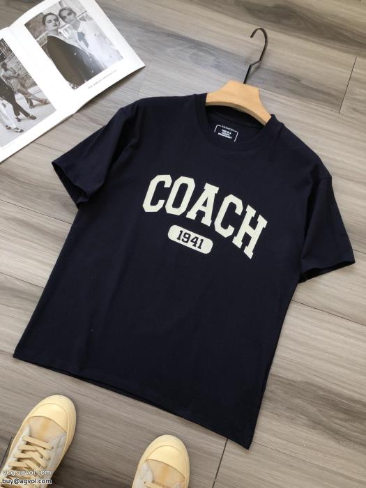 COACH半袖Tシャツ即発送可 2022-23洗練されたスタイルスーパー コピー 通販 優良_0_1