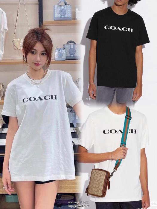 ブランド コピー 通販コーチ半袖Tシャツ2024に役立つカジュアル上質な素材_0_4