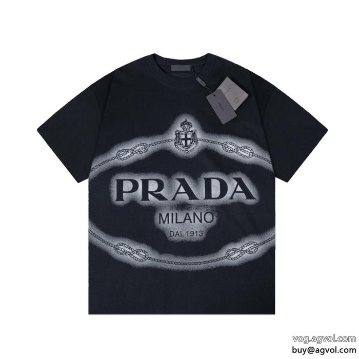 半袖Tシャツ2024の新作高品質ブランド スーパー コピーPRADA_0_3