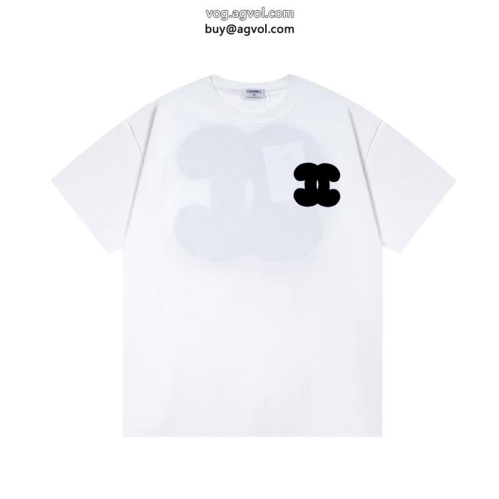 半袖Tシャツスーパー コピー 品CH大人の華やかさを演出完売在庫確保_0_2