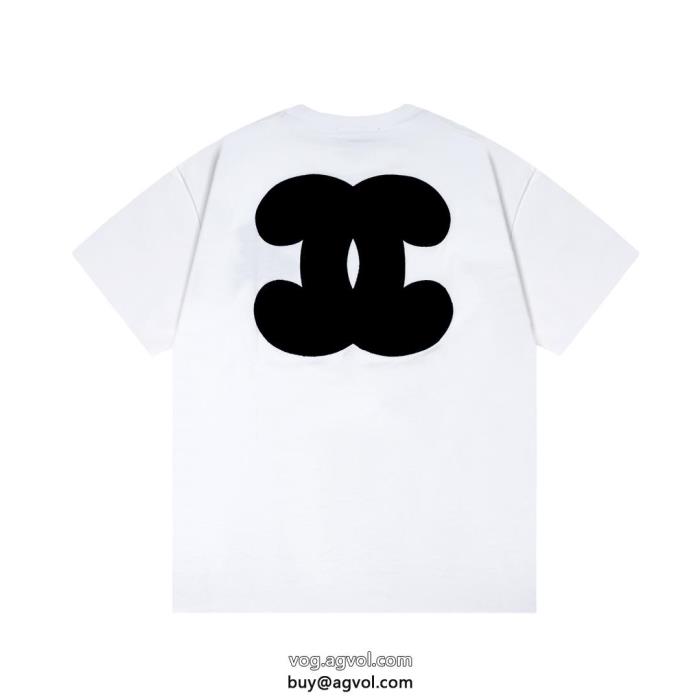 半袖Tシャツスーパー コピー 品CH大人の華やかさを演出完売在庫確保_0_4
