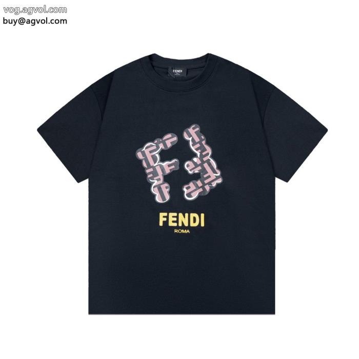 FENDIコピー ブランド 優良愛用ブランド注目されている新品半袖Tシャツ_0_2