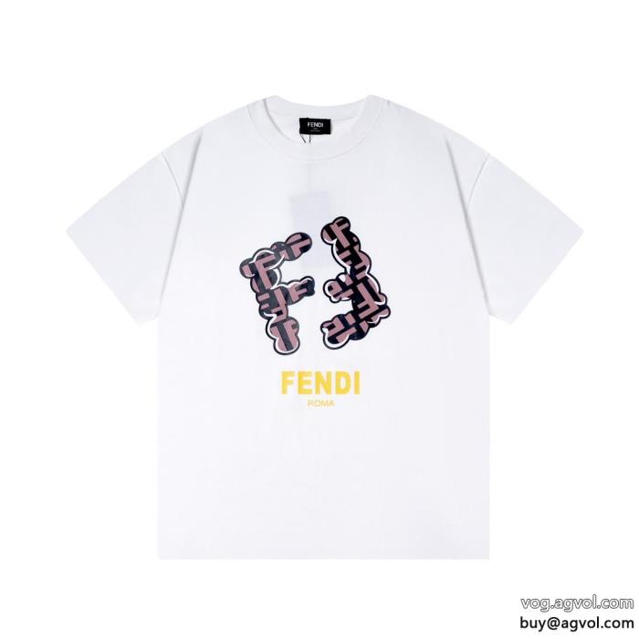 FENDIコピー ブランド 優良愛用ブランド注目されている新品半袖Tシャツ_0_3
