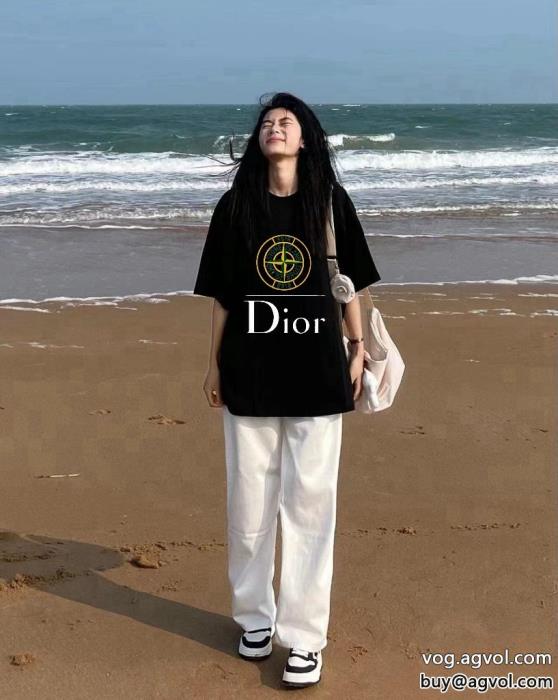 ブランド コピー 販売半袖TシャツDIOR存在感大夏に最強アイテム_0_3