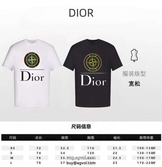ブランド コピー 販売半袖TシャツDIOR存在感大夏に最強アイテム_0_4
