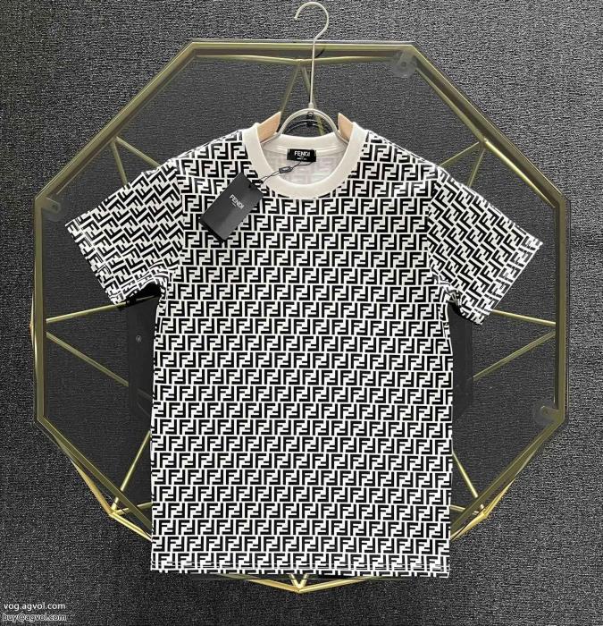 新商品☆完売必至SS23完売必至半袖Tシャツ偽 ブランドFENDI_0_3