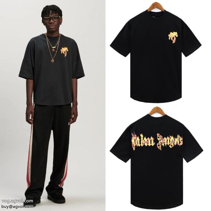 ギフト最適残り僅かPalm Angels半袖Tシャツ激安 ブランド 通販_0_0