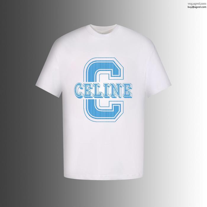 定番の人気商品大胆なデザインブランド 偽物 激安 通販CELINE半袖Tシャツ_0_0