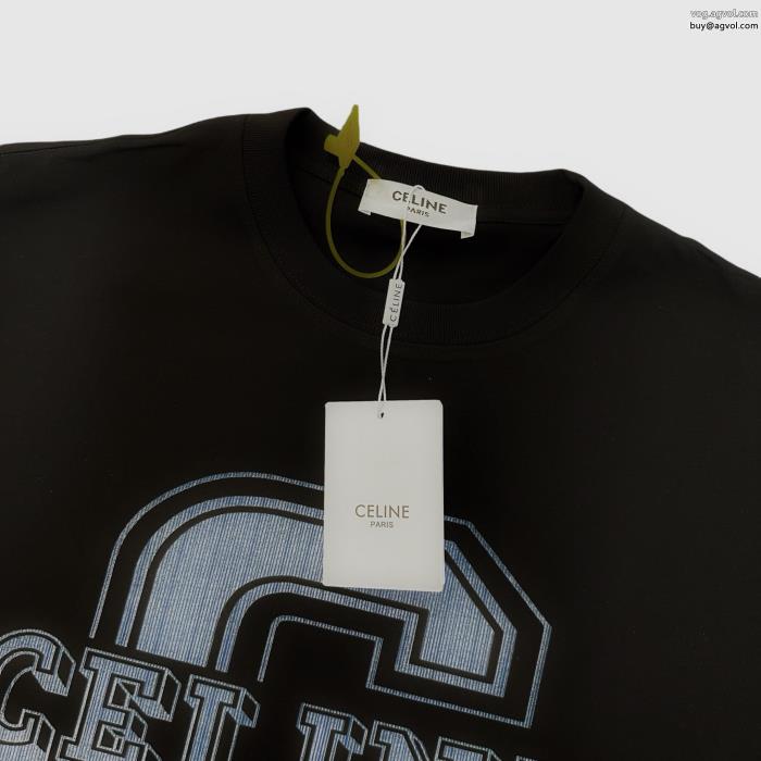 定番の人気商品大胆なデザインブランド 偽物 激安 通販CELINE半袖Tシャツ_0_2