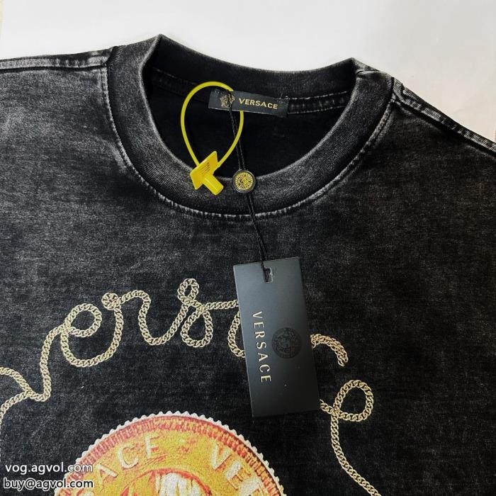 半袖Tシャツブランド コピー 販売 VERSACE使い勝手の良さ限定デザイン_0_1