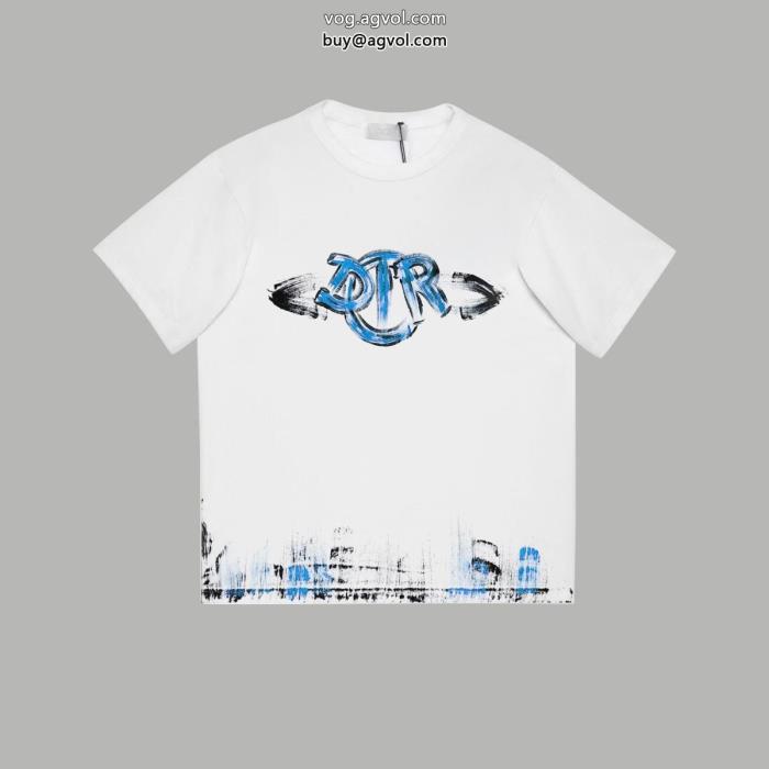 ブランド コピー 安心半袖TシャツDIOR安心と信頼のお取引夏に最強アイテム_0_2