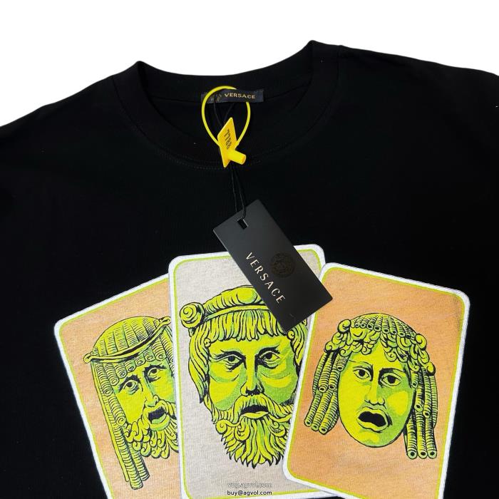 コピー ブランド 優良人気上昇中今シーズン新作半袖TシャツVERSACE_0_2