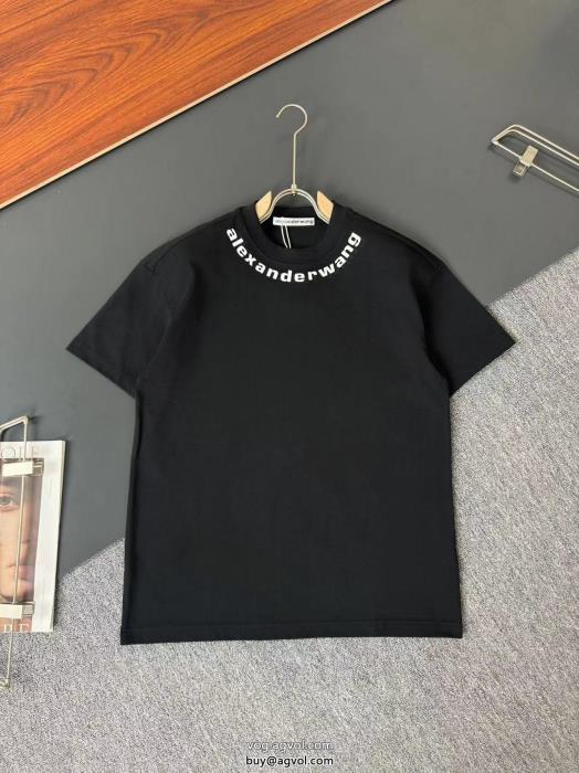 ALEXANDER WANG半袖Tシャツ肌触りの着心地が良く 今人気の秘訣コピー 品 販売_0_3