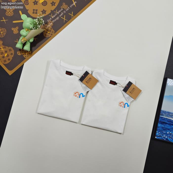 憧れブランド大人気アイテムスーパー コピー 通販 優良EVISU半袖Tシャツ_0_1