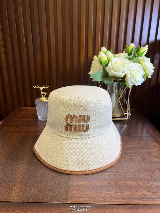 数量限定奇跡の入荷絶妙な抜け感スーパー コピー ブランド 通販MIUMIU帽子_0_2