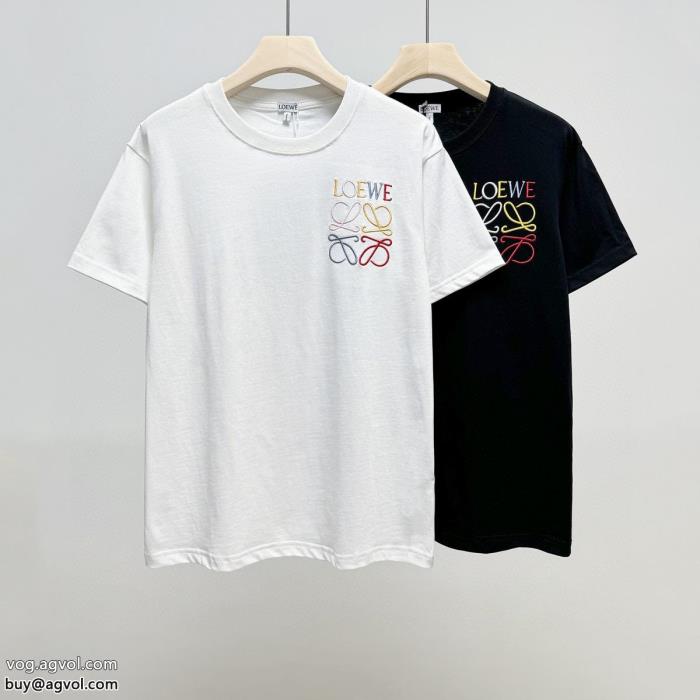 LOEWE半袖Tシャツブランド 通販男女兼用完璧なシルエット_0_0