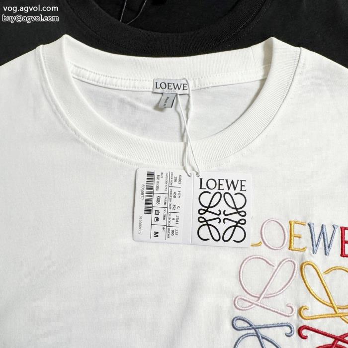 LOEWE半袖Tシャツブランド 通販男女兼用完璧なシルエット_0_2