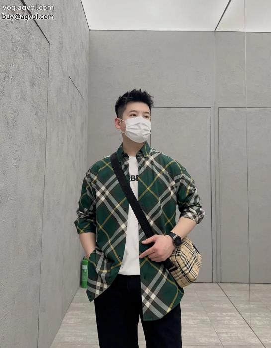 清涼感夏に最強アイテム長袖シャツBURBERRYブランド コピー 着払い_0_3
